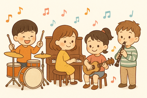 「うちの子に音楽は難しいかも…」そんな不安を解消！発達障がい児のための名古屋の音楽教室