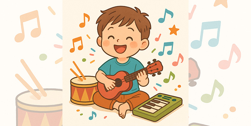 【2025年版】言葉が苦手な発達障がいの子におすすめの楽器3選｜音で自己表現できる名古屋のやさしい習い事とは？