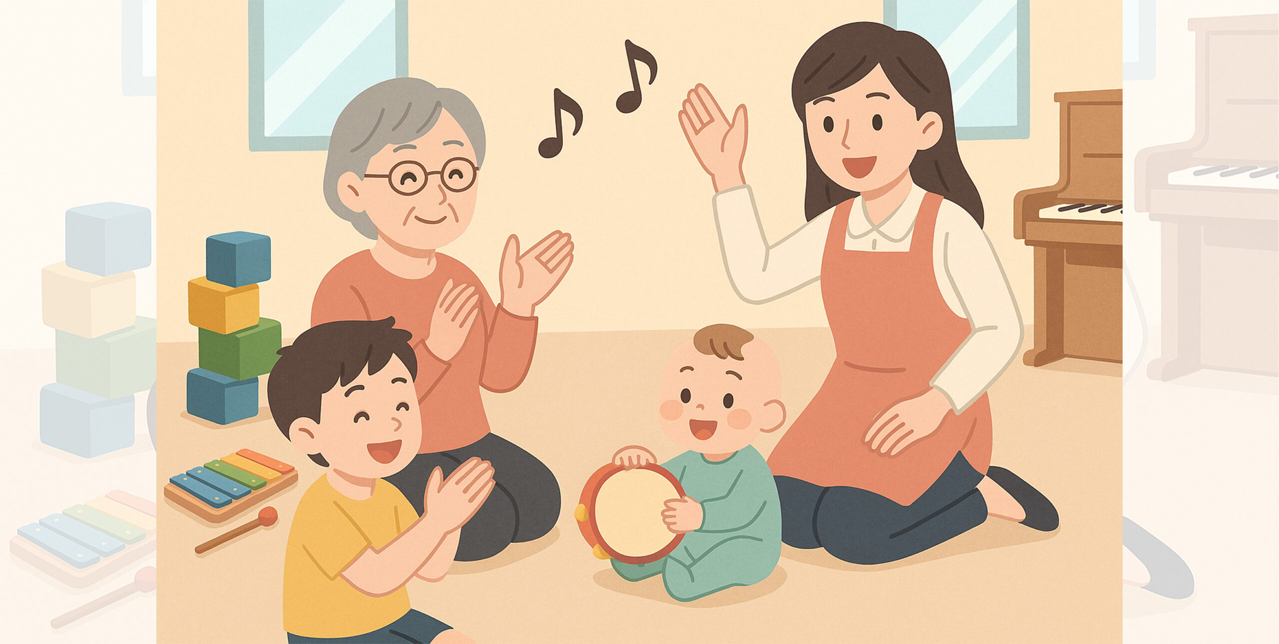 【2025年版】長久手市で出張リトミックを導入するなら？保育園・放課後等デイサービス・高齢者施設対象｜音楽療育