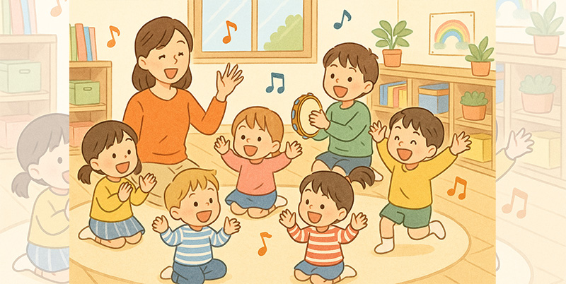 【2025年最新版】名古屋市守山区で注目の出張リトミック｜保育園・放デイ・高齢者施設で広がる音楽療育のチカラ
