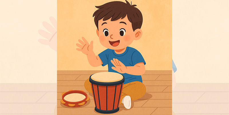 【2025年版】じっとできない子にも！名古屋の音楽教室が届ける打楽器リトミック｜集中力と自己肯定感を育む習い事とは？