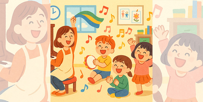 【2025年版】名古屋市守山区で出張リトミックを導入できる施設は？保育園・放デイ・高齢者施設の実例で紹介！