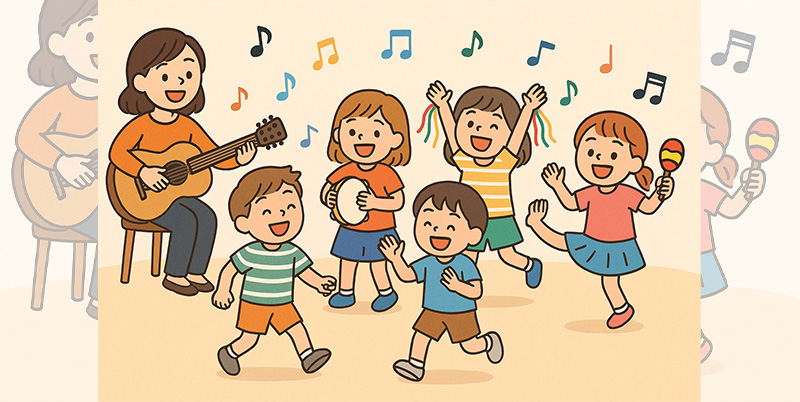 【名古屋市周辺対応】出張リトミックの効果と導入の流れ｜保育園・放課後等デイ・高齢者施設で選ばれる理由とは？
