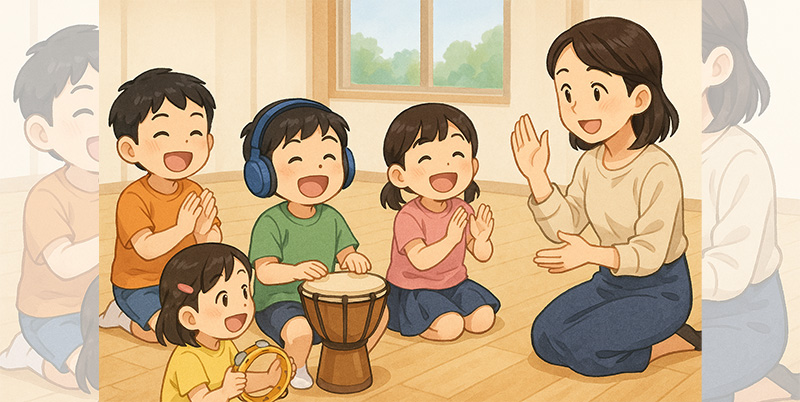 【長久手市対応】保育園・幼稚園・放課後等デイサービス・高齢者施設にも好評の出張リトミックの魅力と導入メリットを解説