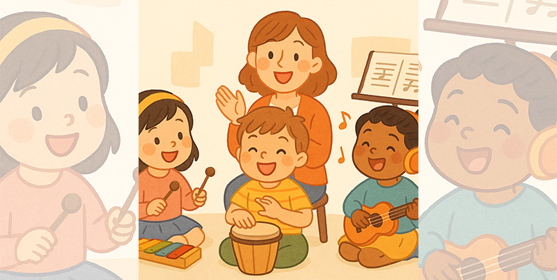 【名古屋市周辺】音楽が苦手でも大丈夫！リズム感・表現力が自然と育つ♪楽しく続けられる子ども向け音楽教室の選び方ガイド